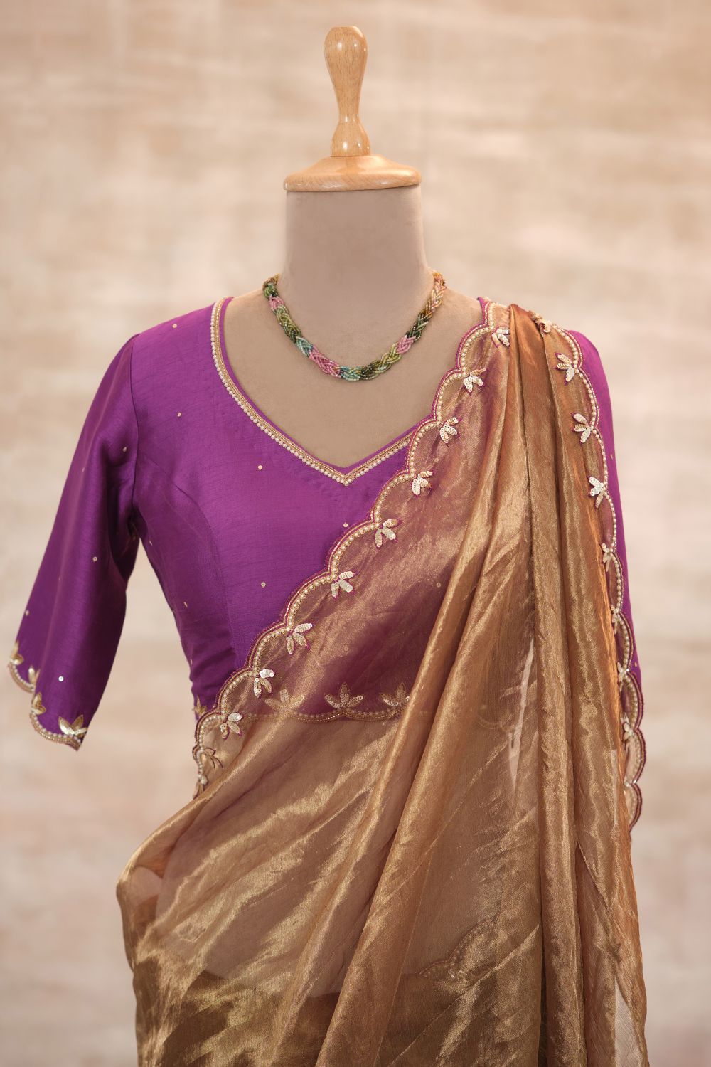 Sunehri Saree