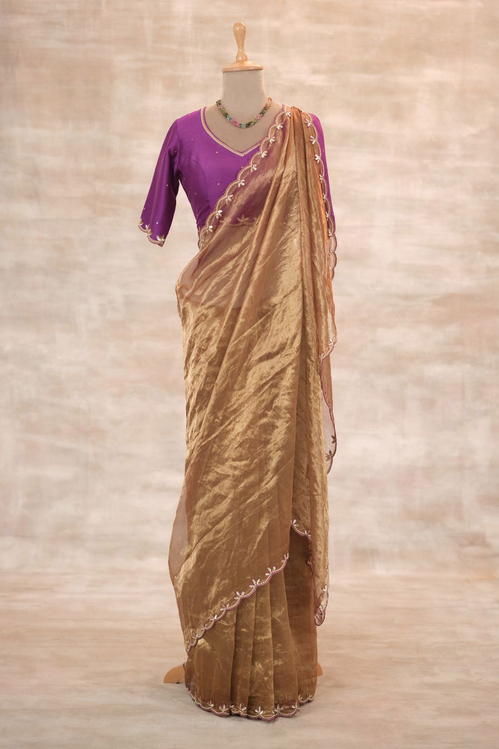 Sunehri Saree