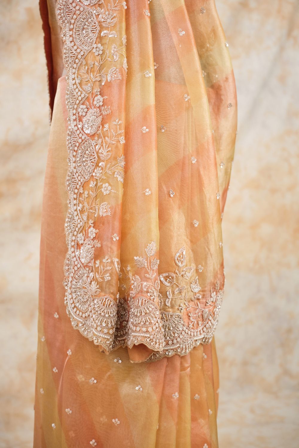 The Sunset Blaze Saree