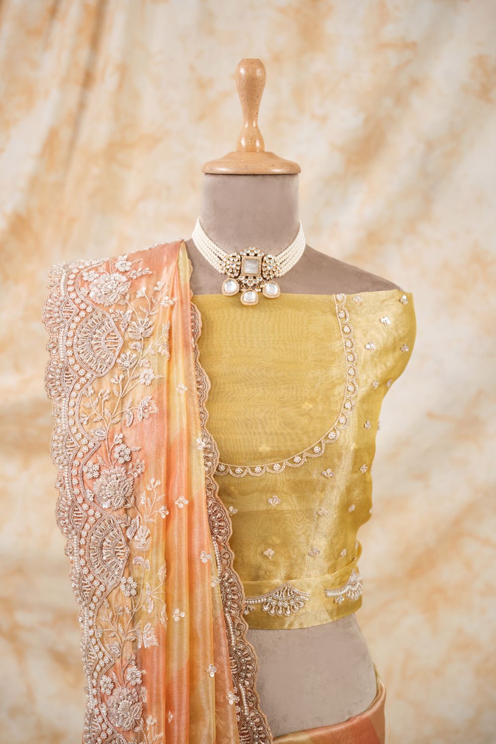 The Sunset Blaze Saree