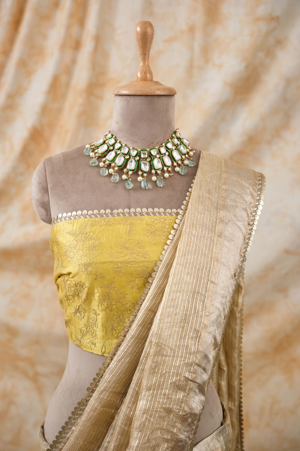 The Lush Lime Saree