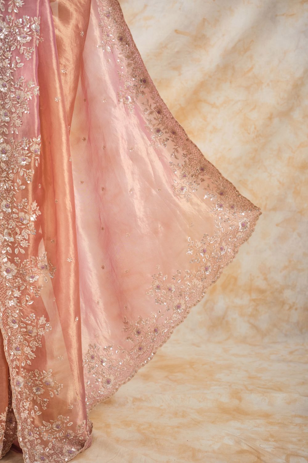 The Peachy Perfection Saree