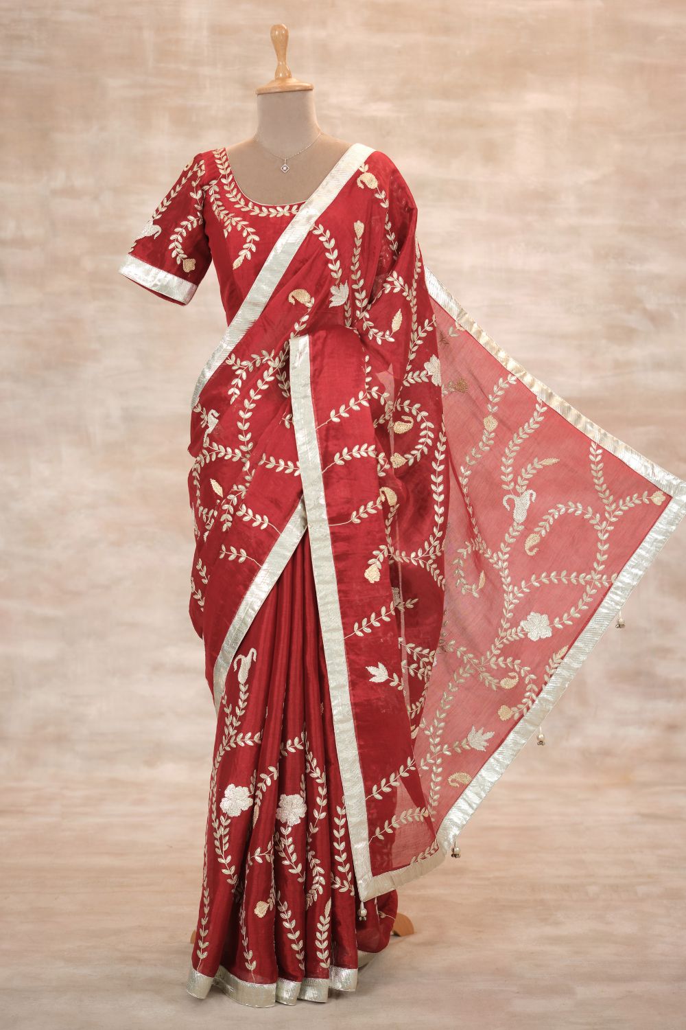 Sindoori Saree